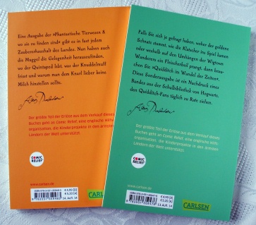 Phantastische Tierwesen und Quidditch Joanne K Rowling German Ed
