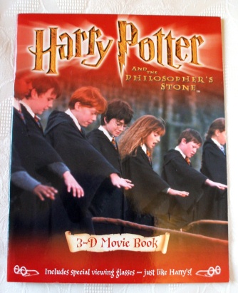 Harry Potter 3D Movie Book New & Unread with Goggles 2001
