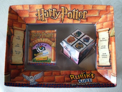 Harry Potter Rubik's Cube Puzzle Brand New & Still Boxed 2001
