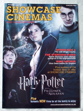 Showcase Cinemas: Harry Potter Azkaban Cover Rare Magazine!