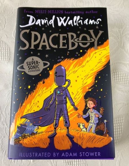 David Walliams. SPACEBOY. Hardback First Edition, 1st Print. UK