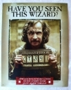 RARE! Harry Potter Azkaban WANTED Sirius Black TIN SIGN
