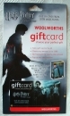 Ultra Rare Woolworths Harry Potter and Goblet of Fire Gift Card.