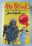David Walliams Mr Stink. UK Hardback First Edition, First Print