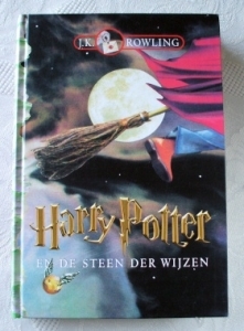 Harry Potter EN DE STEEN DER WIJZEN (Dutch) Hardback Edition