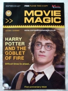 Rare Movie Magic Magazine Harry Potter Goblet of Fire Cover 2005