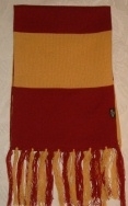 Harry Potter School Scarf. (Not For Muggles) Gryffindor S1