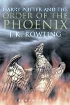 Harry Potter and the Order of the Phoenix. Adult Cover. Hardback